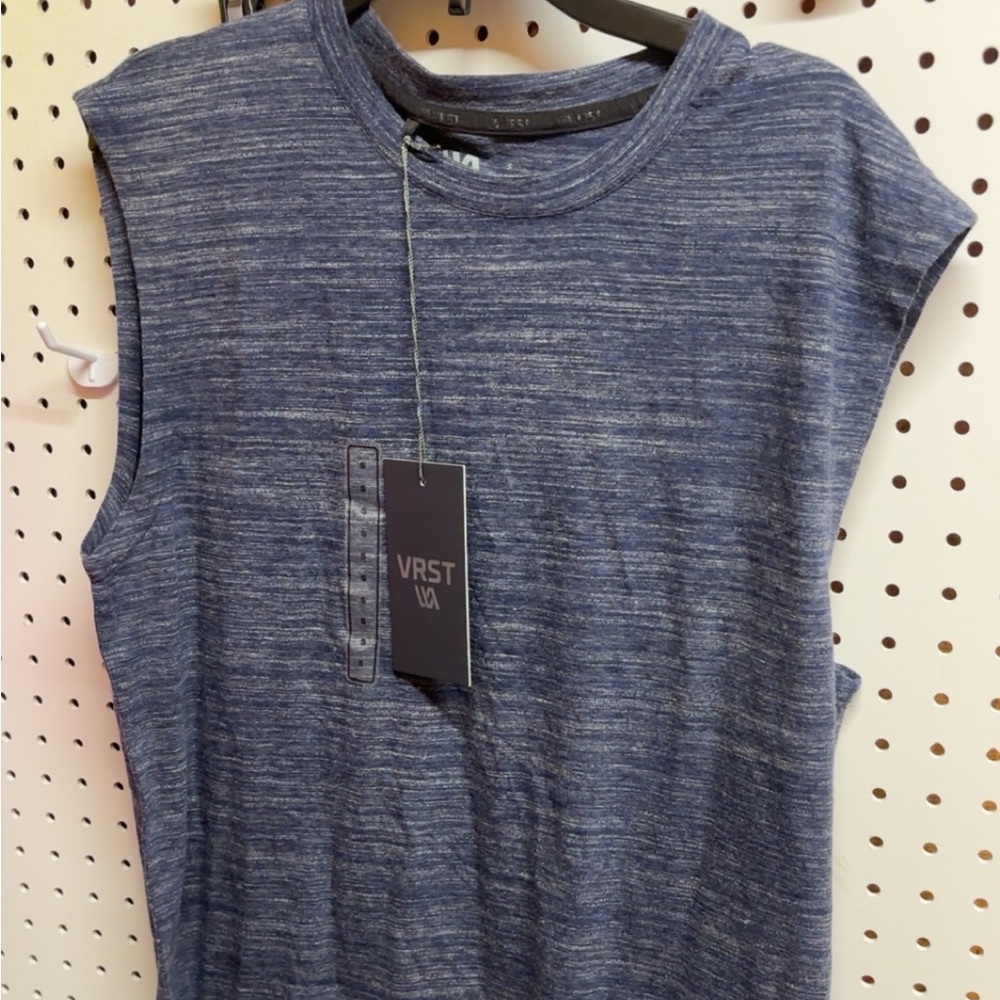 7. VRST Blue Sleeveless Top